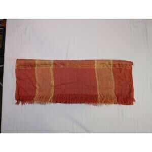 Orange, Coral and Gold Women's Scarf